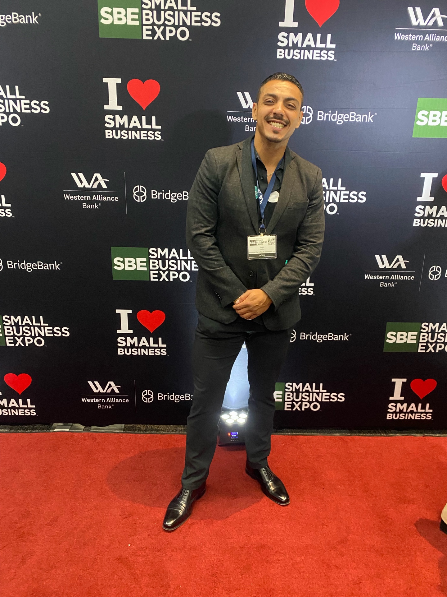 Hugo at the Small Business Expo